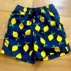 Hanna Andersson Lemon Boys Swim Trunks size 110cm (5)